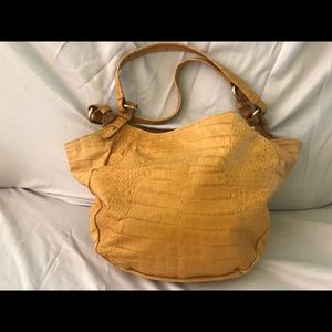 Brahmin leather hand bag